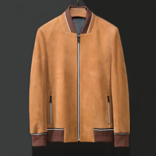 Ermenegildo Zegna 2019 Mens Business Leather Jacket - 에르메네질도 제냐 2019 남성 비지니스 가죽 자켓 Zeg0111x.Size(m - 3xl).카멜