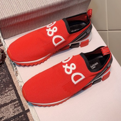 Dolce&Gabbana 2019 Mm / Wm Running Shoes - 돌체앤가바나 2019 남여공용 런닝슈즈 DGS0124.Size(225 - 275).레드
