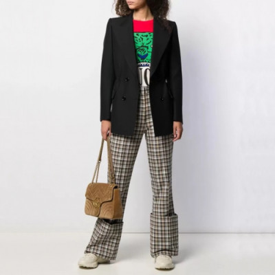 Gucci 2019 Womens Modern Casual Suit Jacket - 구찌 2019 여성 모던 캐쥬얼 슈트 자켓 Guc01589x.Size(s - l).블랙