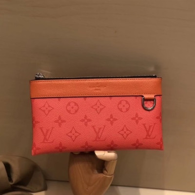 Louis Vuitton 2019 Monogram Pouch Clutch Bag ,20cm - 루이비통 2019 모노그램 파우치 클러치백 M30279,LOUB1847,20cm,레드오렌지