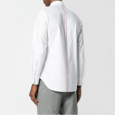 Thom Browne 2019 Mens Strap Cotton Shirt - 톰브라운 2019 남성 스트랩 코튼 셔츠 Thom0390x.Size(s - 2xl).화이트