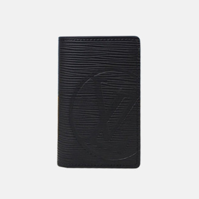 Louis Vuitton 2019 Leather Card Purse M63516 - 루이비통 2019 남여공용 카드 퍼스,LOUW0369,Size(11cm),블랙