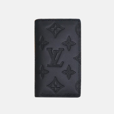 Louis Vuitton 2019 Leather Card Purse M62899 - 루이비통 2019 남여공용 카드 퍼스,LOUW0370,Size(11cm),블랙