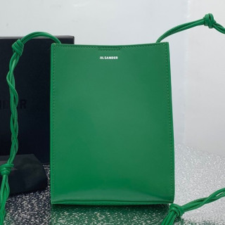 Jil Sander 2019 Leather Shoulder Bag,18.5cm - 질샌더 2019 여성용 레더 숄더백 JILB0001,18.5cm,그린