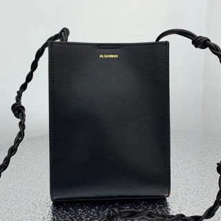 Jil Sander 2019 Leather Shoulder Bag,18.5cm - 질샌더 2019 여성용 레더 숄더백 JILB0006,18.5cm,블랙
