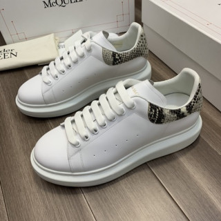 Alexander McQueen 2019 Mm/Wm Oversol Sneakers - 알렉산더맥퀸 2019 남여공용 오버솔 스니커즈 AMQS0101,Size(225 - 270).화이트
