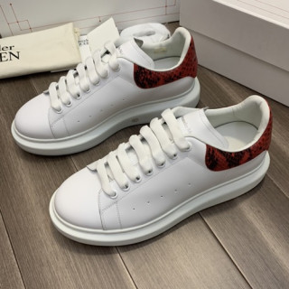 Alexander McQueen 2019 Mm/Wm Oversol Sneakers - 알렉산더맥퀸 2019 남여공용 오버솔 스니커즈 AMQS0102,Size(225 - 270).화이트