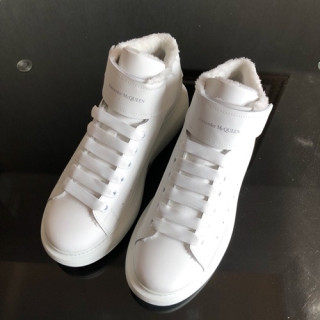 Alexander McQueen 2019 Mm/Wm Oversol Sneakers - 알렉산더맥퀸 2019 남여공용 오버솔 스니커즈 AMQS0103,Size(225 - 270).화이트
