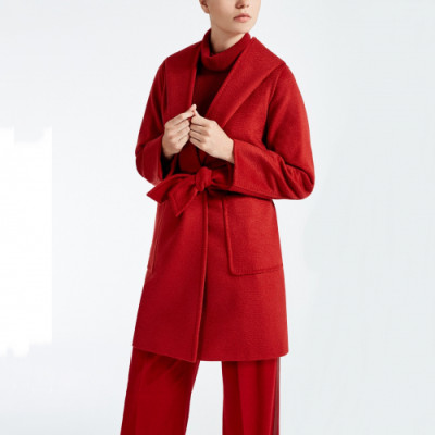 [매장판]Maxmara 2019 Ladies Business Cashmere Coat - 막스마라 2019 여성 비지니스 캐시미어 코트 Max0027x.Size(s - l).레드
