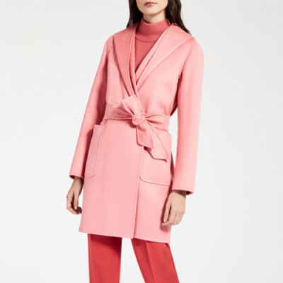 [매장판]Maxmara 2019 Ladies Business Cashmere Coat - 막스마라 2019 여성 비지니스 캐시미어 코트 Max0031x.Size(s - l).핑크