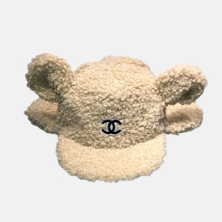 Chanel 2019 Ladies Lambs Wool Cap - 샤넬 2019 여성용 램스울 모자 CHAM0046, 베이지