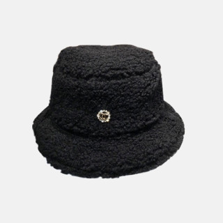 Chanel 2019 Ladies Lambs Wool Cap - 샤넬 2019 여성용 램스울 모자 CHAM0047, 블랙