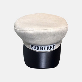 Burberry 2019 Ladies Suede Cap - 버버리 2019 여성용 스웨이드 모자 BURM0011, 베이지