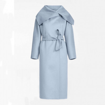 [매장판]Maxmara 2019 Ladies Business Cashmere Coat - 막스마라 2019 여성 비지니스 캐시미어 코트 Max0038x.Size(s - l).스키이블루