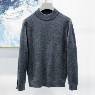 Zegna 2019 Mens Basic Crew-neck Wool Sweater - 제냐 2019 남성 베이직  터틀넥 울 스웨터 Zeg0125x.Size(m - 3xl).다크그레이