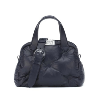 Maison Margiela 2019 Glam Slam Leather Shoulder Bag,37cm - 메종 마르지엘라 2019 글램 슬램 레더 숄더백,MMB0031,37cm,블랙