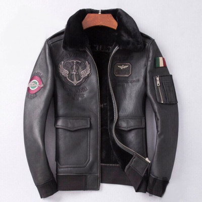 Armani 2019 Mens Casual Leather Jacket - 알마니 2019 남성 캐쥬얼 가죽 자켓 Arm0480x.Size(m - 3xl).블랙