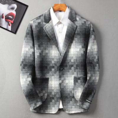 Burberry 2019 Mens Vintage Check Suit Jackets - 버버리 2019 남성 빈티지 체크 슈트 자켓 Bur01707x.Size(m - 3xl).블랙