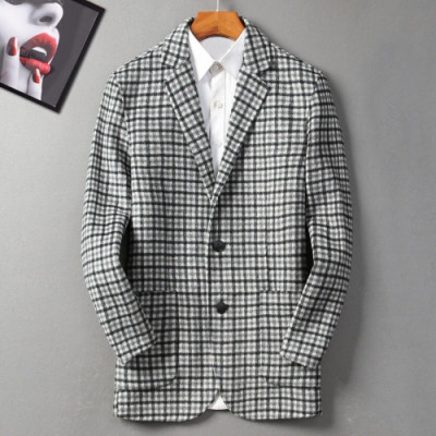 Burberry 2019 Mens Vintage Check Suit Jackets - 버버리 2019 남성 빈티지 체크 슈트 자켓 Bur01708x.Size(m - 3xl).블랙