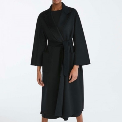 [매장판]Maxmara 2019 Ladies Business Cashmere Coat - 막스마라 2019 여성 비지니스 캐시미어 코트 Max0043x.Size(s - l).블랙