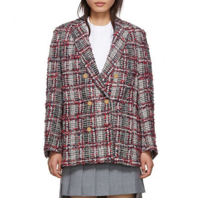 Thom Browne 2019 Womens Luxury Tweed Suit Jacket - 톰브라운 2019 여성 럭셔리 트위드 슈트 자켓 Thom0461x.Size(s - l).레드