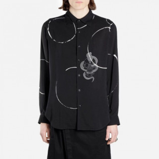 Y3 2019 Mens Casual Silk Tshirts - 요지야마모토 2019 남성 캐쥬얼 실크 티셔츠 Y3/0047x.Size(s - xl).블랙