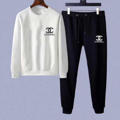 [샤넬]Chanel 2020 Mens Coco Cotton Training Clothes&Pans - 샤넬 2020 남성 코코 코튼 트레이닝복&팬츠 Cnl0519x.Size(m - 5xl).화이트