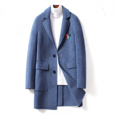 [루이비통]Louis vuitton 2020 Mens Logo Cashmere Coats - 루이비통 2020 남성 로고 캐시미어 코트 Lou01532x.Size(m - 3xl).블루