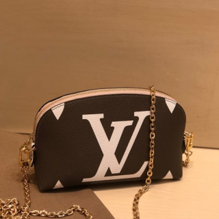 Louis Vuitton 2019 Monogram PVC Pouch Chain Shoulder Cross Bag ,19cm - 루이비통 2019 모노그램 PVC 파우치 체인 숄더 크로스백 M67694,LOUB1920,19cm,그린