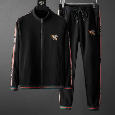 [구찌]Gucci 2020 Mens Logo Casual Training Clothes&Pants - 구찌 2020 남성 로고 캐쥬얼 트레이닝복&팬츠 Guc02042x.Size(m - 4xl).블랙