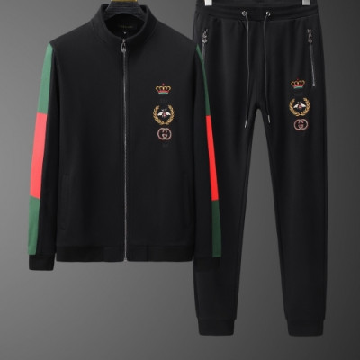 [구찌]Gucci 2020 Mens Logo Casual Training Clothes&Pants - 구찌 2020 남성 로고 캐쥬얼 트레이닝복&팬츠 Guc02044x.Size(m - 4xl).블랙