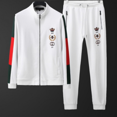 [구찌]Gucci 2020 Mens Logo Casual Training Clothes&Pants - 구찌 2020 남성 로고 캐쥬얼 트레이닝복&팬츠 Guc02045x.Size(m - 4xl).화이트