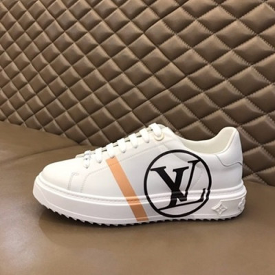 Louis Vuitton 2019 Mm / Wm Leather Sneakers - 루이비통 2019 남여공용 레더 스니커즈 LOUS0485,Size(225 - 270).화이트