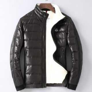 [몽클레어]Moncler 2020 Mens Goose Down Leather Jackets - 몽클레어 2020 남성 구스 다운 가죽 자켓 Moc01386x.Size(m - 3xl).블랙