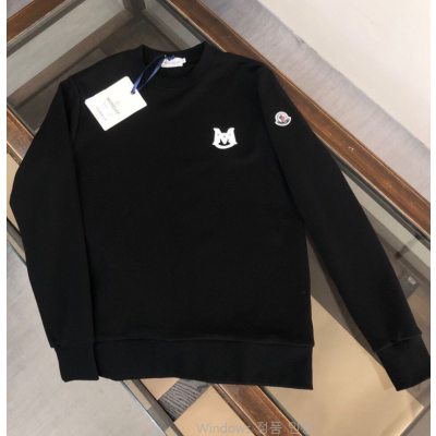 [몽클레어]Moncler 2023 Mens Logo Tshirts - 몽클레어 2023 남성 로고 긴팔티 Moc01398x.Size(m - 2xl).블랙