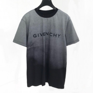 [지방시]Givenchy 2020 Mens Logo Cotton Crew-neck Short Sleeved Tshirts - 지방시 2020 남성 로고 코튼 크루넥 반팔티 Giv0304x.Size(s - 2xl).그레이