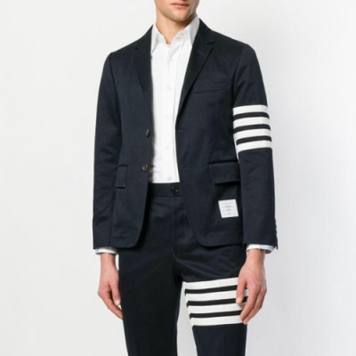 [톰브라운]Thom Browne 2023 Mens Casual Cotton Suit Jackets - 톰브라운 2023 남성 캐쥬얼 코튼 슈트 자켓 Thom0518x.Size(s - 2xl).네이비