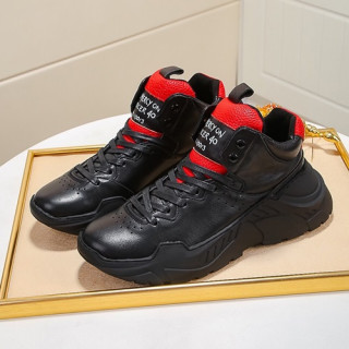 Philipp plein 2020 Mens Leather Sneakers  - 필립플레인 2020 남성용 레더 스니커즈 PPS0197,Size(240 - 270).블랙