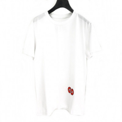 [매장판]Gucci 2020 Mm/Wm Logo Silket Short Sleeved Tshirts - 구찌 2020 남자 로고 실켓 반팔티 Guc02224x.Size(s - 2xl).화이트