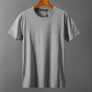[루이비통]Louis vuitton 2020 Mens Crew-neck Silket Short Sleeved Tshirts - 루이비통 2020 남성 크루넥 실켓 반팔티 Lou01711x.Size(s - 2xl).그레이