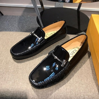 Tod's 2020 Mens Leather Loafer - 토즈 2020 남성용 레더 로퍼 TODS0054.Size(240 - 270).블랙