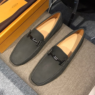Tod's 2020 Mens Leather Loafer - 토즈 2020 남성용 레더 로퍼 TODS0064.Size(240 - 270).그레이