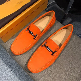 Tod's 2020 Mens Leather Loafer - 토즈 2020 남성용 레더 로퍼 TODS0068.Size(240 - 270).오렌지