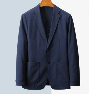 Ermenegildo Zegna 2020 Mens Business Cotton Suit Jackets - 에르메네질도 제냐 2020 남성 비지니스 코튼 슈트 자켓 Zeg0137x.Size(m - 3xl).네이비