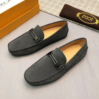 Tod's 2020 Mens Leather Loafer - 토즈 2020 남성용 레더 로퍼 TODS0075.Size(240 - 270).다크그레이