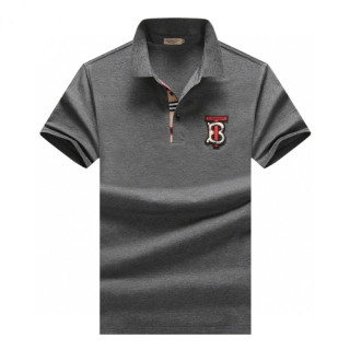 [버버리]Burberry 2020 Mens Logo Cotton Polo Short Sleeved Tshirts - 버버리 2020 남성 로고 코튼 폴로 반팔티 Bur02379x.Size(m - 3xl).그레이