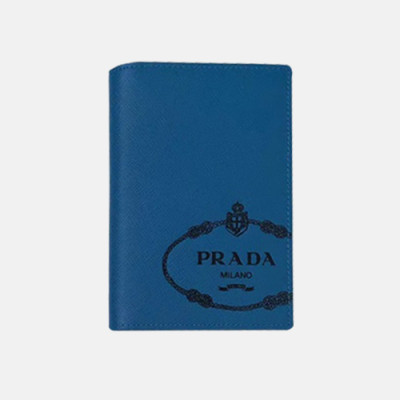 Prada 2020 Saffiano Passport Case , 2MV017 - 프라다 2020 사피아노 남여공용 여권지갑 PRAW0149,14CM.블루
