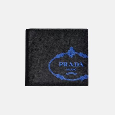 Prada 2020 Saffiano Mens Wallet, 2M0513 - 프라다 2020 사피아노 남성용 반지갑,PRAW0158,11CM.블랙