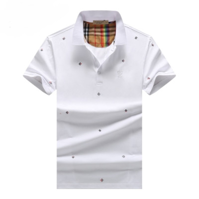 [버버리]Burberry 2020 Mens Logo Cotton Polo Short Sleeved Tshirts - 버버리 2020 남성 로고 코튼 폴로 반팔티 Bur02432x.Size(m - 3xl).화이트