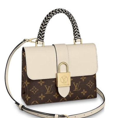 Louis Vuitton 2020 One Handle Shoulder Bag,20cm - 루이비통 2020 여성용 원 핸들 숄더백 M45155,LOUB1968 ,20cm,브라운+화이트
